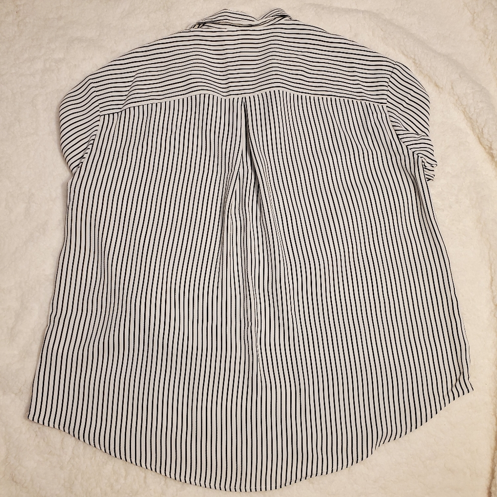 OVERSIZED SHIRT DRESS - Picture 2 of 7